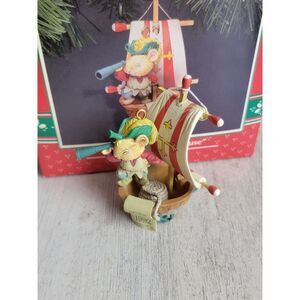 Enesco Christopher Columouse ornament Xmas vintage